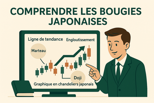 📊 Comprendre les bougies japonaises : le langage des marchés